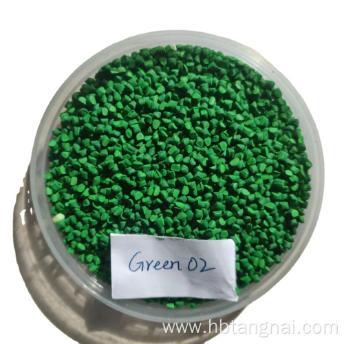 Blowing film PP PE color Masterbatch green masterbatch